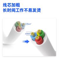 得力（deli） 18205 新国标插座 6组合孔 3米(单位：个) 白色