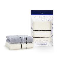 金号（KING SHORE） HY1118 单条毛巾巾选袋装 70*34cm 灰、米白（单位：袋）