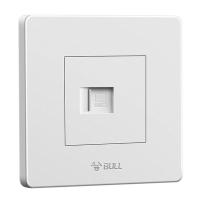 公牛（BULL） G07T102 一位电脑插座面板 86mm 白色 (单位:个)