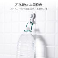 茶花（CHAHUA） 255001 粘钩/挂钩 卡乐免打孔吸壁单钩 11.2*6.5*3.7cm*1个 （单位:个）