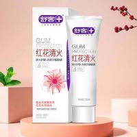 舒客 薄荷香 红花清火牙膏 120g (单位: 支)