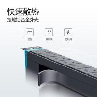公牛（BULL） GNE-108DW PDU机柜插座 无线 蓝黑色 (单位:个)