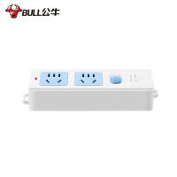 公牛（BULL） GN-412K 插排 2孔 （单位:个） 白色