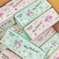 妮飘 抽纸（美乐蒂） IFM100*24JH 137mm*175mm(三层) 白色 100抽*24包 (单位:箱)