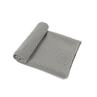 艾逸瑶选 FS-2507 靓健双色冷感运动巾 30*100cm 珐琅灰 (单位:条)