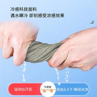 艾逸瑶选 FS-2507 靓健双色冷感运动巾 30*100cm 珐琅灰 (单位:条)