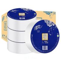 清风 BJ00AB 舒柔纯品珍宝大卷纸 120*91mm*3层 180m*12卷 （单位：箱） 蓝色