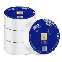 清风 BJ00AB 舒柔纯品珍宝大卷纸 120*91mm*3层 180m*12卷 （单位：箱） 蓝色