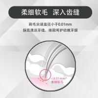 牙博士 炭白深洁 牙刷 2支 黑白色（单位：组）