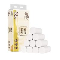 清风（APP） B02B7MCN 原木纯品无芯卷纸 75克 10卷/提 3提/箱（单位：箱）新旧包装随机发货