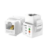 绿联（UGREEN）  80184 RJ11信息模块 电话语音网络信息模块 材质PC 尺寸31*17.3*30mm 铝箔袋包装 非屏蔽  (单位： 个) 白色