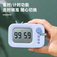 得力（deli） LE104 闹钟 潮萌款LCD（单位：台）蓝色