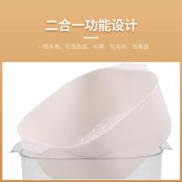 艾逸瑶选 CJ-21093 艾米丽双层沥水筛 25*25*12cm(单位:个)  新老包装随机