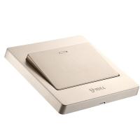 公牛（BULL） G07K111C 墙壁开关 一开单控 86型 （单位：个) 香槟金