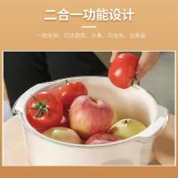 艾逸瑶选 CJ-21092 沥水筛 西尼亚双层 30cm*12cm (单位:个)  新老包装随机