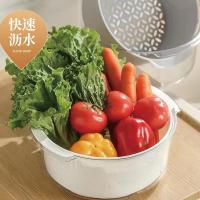 艾逸瑶选 CJ-21092 沥水筛 西尼亚双层 30cm*12cm (单位:个)  新老包装随机