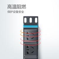 公牛（BULL） GNE-1080W 机柜插座 10A 8位 无开关无线 额定功率：2500W(单位：个) 灰色