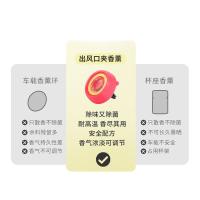 绿之源（GREEN SOURCE） 活力花果香 汽车出风口夹香薰 3.6ml (单位:个)
