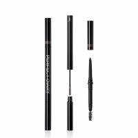 完美日记（Perfect Diary） 01 三头多效眉膏笔 1.8g  (单位：支 )眉笔自然灰 染眉膏米灰