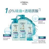 欧莱雅（LOREAL） 透明质酸水润去屑洗发露 700ml （单位：瓶） 新旧包装随机发货