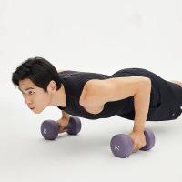Keep 5kg*2 浸塑 哑铃(单位：组）墨灰色