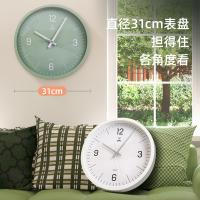 得力（deli） 9005S-WH 挂钟 31cm（单位：台）白色