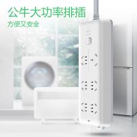 公牛（BULL）GN-B15D大功率16A空调伴侣插座6位总控全长3米（单位：个）