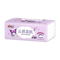 心相印（Mind Act Upon Mind） 库洛米款 抽纸 纸巾 100抽*20包 粉色（单位：箱）