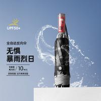 艾逸瑶选 YS-1845 赛博系列全自动铝合金反向伞机械防回弹手柄 60cm*10K （单位：把） 黑色