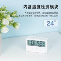 得力（deli） 8856 电子钟 88*56.5*25mm 白色 (单位:个)