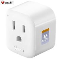 公牛（BULL） GN-L01CA 美标转换器 1位三孔 （单位：个） 白色