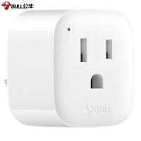 公牛（BULL） GN-L01CA 美标转换器 1位三孔 （单位：个） 白色