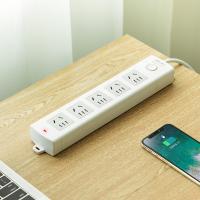 得力（deli） 18204 插排 5组总控 3米（单位：只）白色