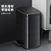 五月花（May Flower） WYH-GB230 垃圾桶 12L （单位:个） 钨钢黑