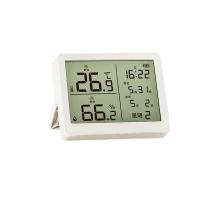 得力（deli） LE502-WH 电子温湿度计 88*69*20mm  (单位：台 )白色