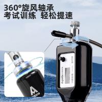 得力（deli） F4125S 机械计数钢丝跳绳 3m(单位：根) 黑色