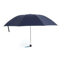 天堂 三折 晴雨伞 8骨 61cm*8K 藏青色 (单位:把)