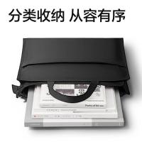 得力（deli） 63762 公文包 300*395*80mm 黑色 (单位:个)
