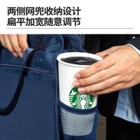 得力（deli） 63760 竖版公文包 345*300*115mm 蓝色 (单位:只)