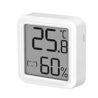 得力（deli） 8845 温湿度计 46*46*12.5mm  (单位：台 )白