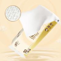 清风 A02BYZ 原木纯品卷纸 800g  4层10卷/提 白色 (单位:提)