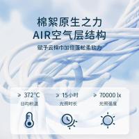 洁丽雅（Grace） 厚柔款 氧气云棉柔巾  20*20cm 60片/包 3包/提（单位：提）
