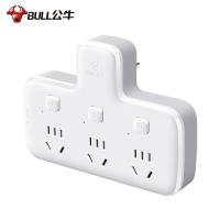 公牛（BULL） GN-96033 一转多转换器 插座面板 2500W 白色（单位：个）