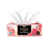 洁柔（C&S） BR216-08 纸巾 195mm*155mm*80抽(4层) 8包/提  (单位：提) 粉色