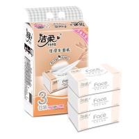 洁柔（C&S） PR069-03 Face纸面巾 3层 200*155mm*135抽/包 3包/提 (单位：提) 粉色