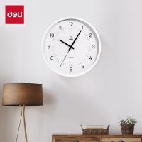 得力（deli） LE402 挂钟 36cm 白色 (单位:个)
