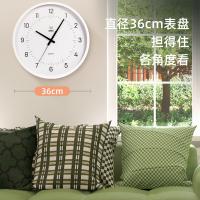 得力（deli） LE402 挂钟 36cm 白色 (单位:个)