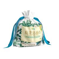 心相印（Mind Act Upon Mind） XCD060 棉柔系列60片装洗脸巾（卷式袋装） 20*20cm 白色（单位：袋）