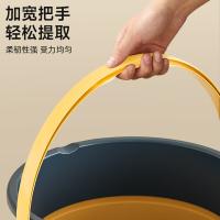 家杰优品 折叠水桶 JJ-SN641 16L (单位：个）蓝黄色