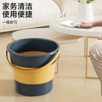 家杰优品 折叠水桶 JJ-SN641 16L (单位：个）蓝黄色
